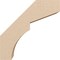 Ekena Millwork 3-inch W x 8-inch D x 8-inch H Monterey Rough Cedar Woodgrain TimberThane Knee Brace, Primed BRCUR03X08X08MONRCPR - alternate 6